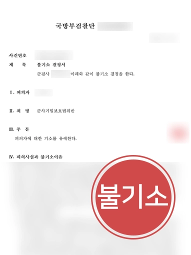 군검사출신변호사 | 군사기밀보호법 위반한 군인 변호해 불기소 결정