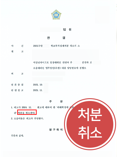 청소년학교폭력 