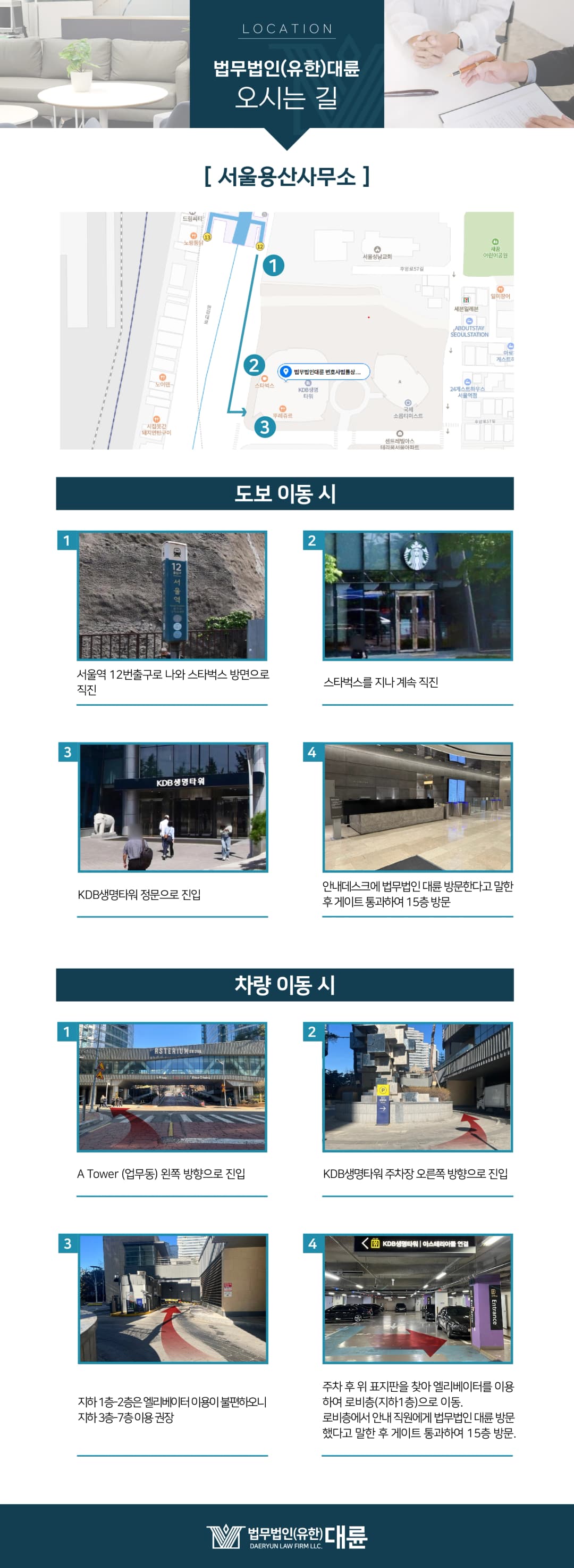 서울용산사무소 로드맵