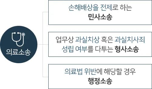 법무법인 대륜의 의료과실 의료소송 내용 설명