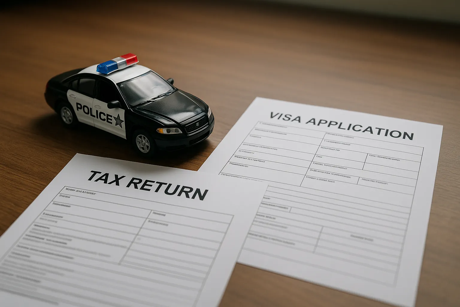 공문서위조죄 위조공문서행사 불기소 출입국관리법 위반