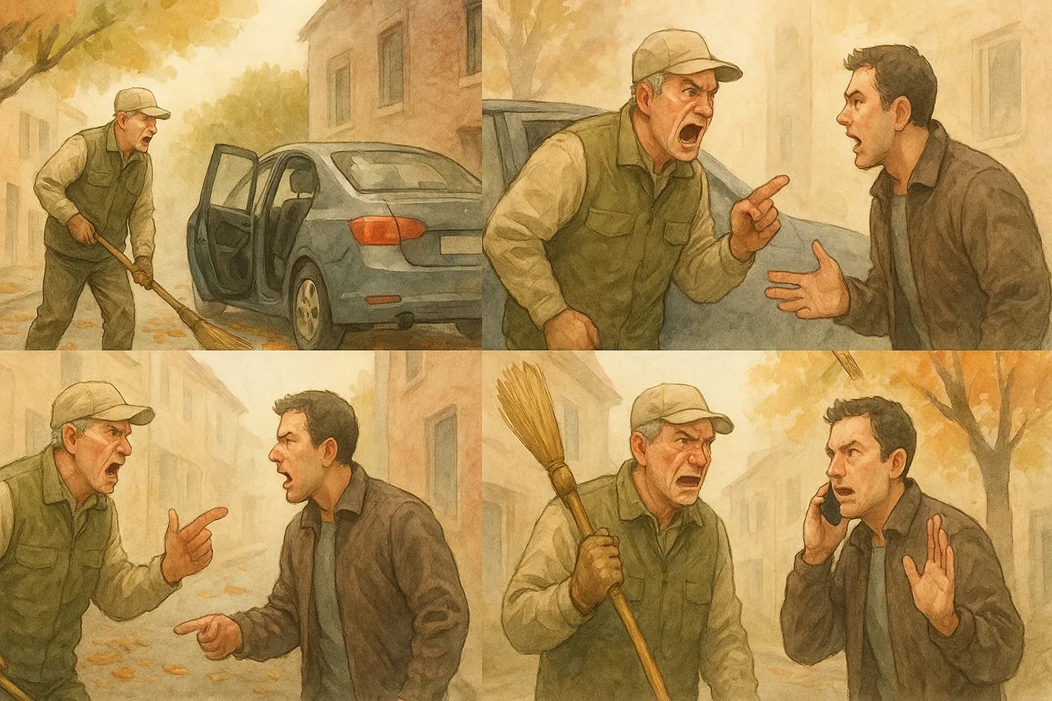 협박고소 사건 경위 내용 정리