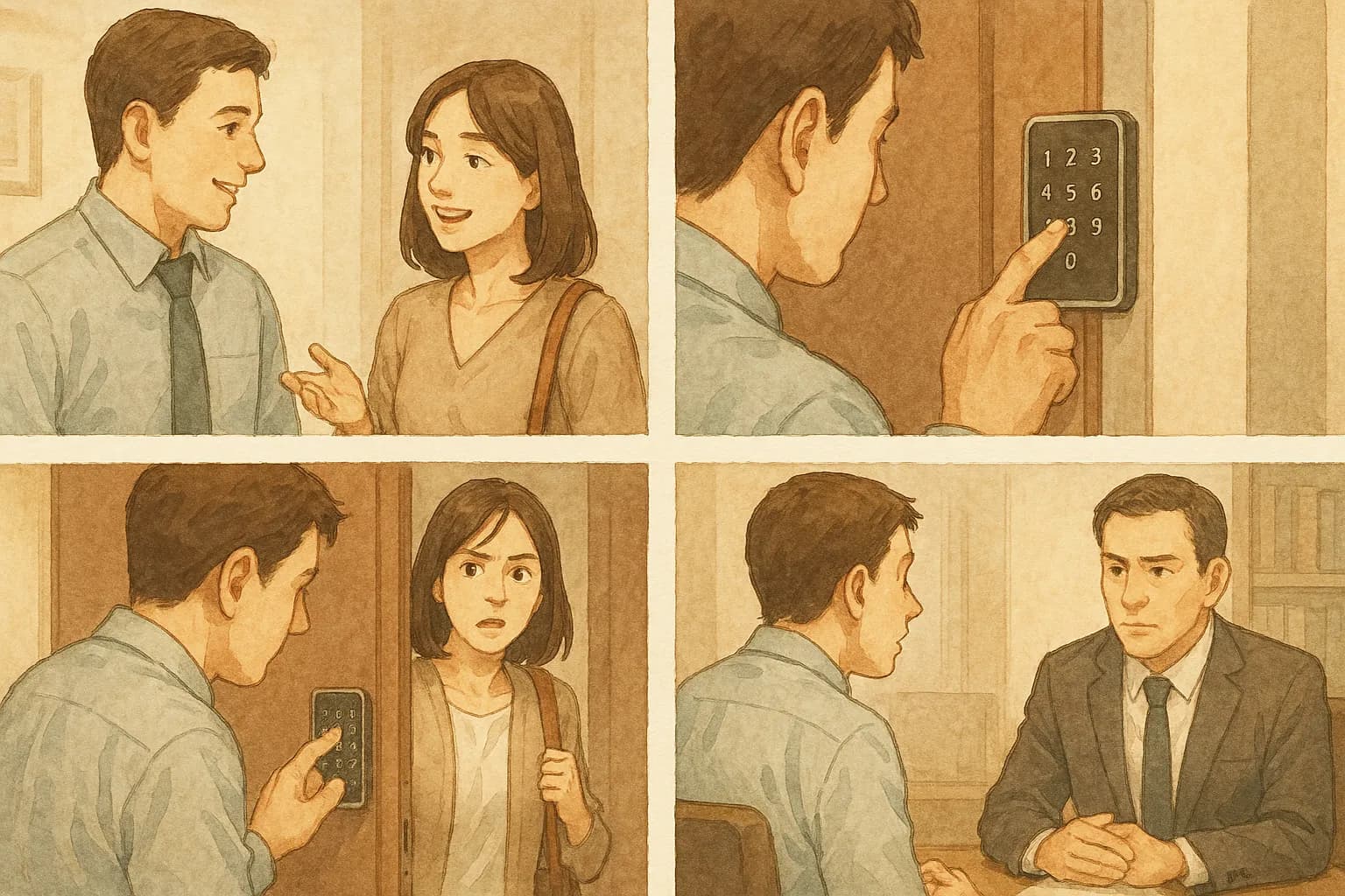 대륜 주거침입처벌 의뢰인 사건 경위