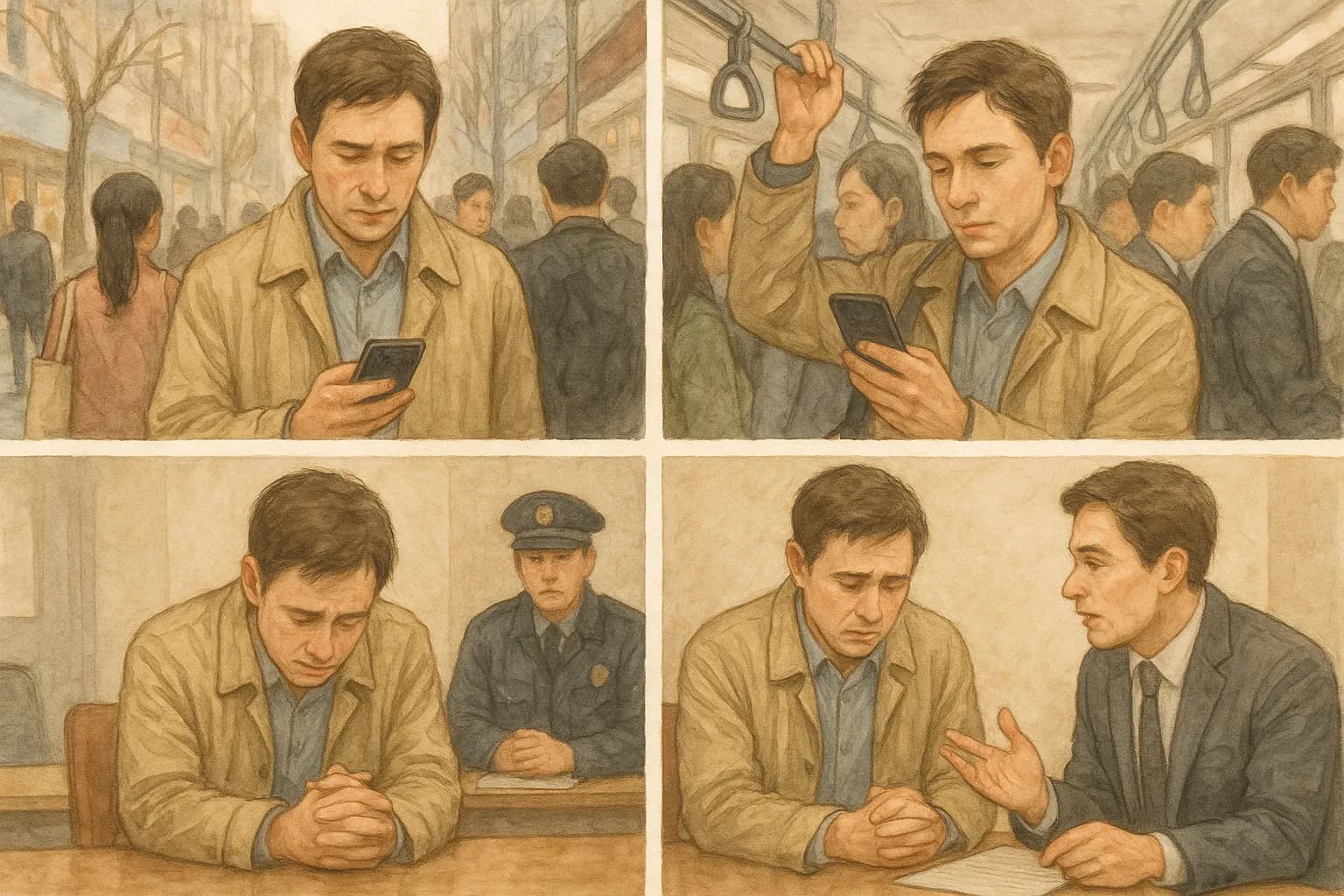 대륜 카메라촬영죄 방어 요청 사건 경위