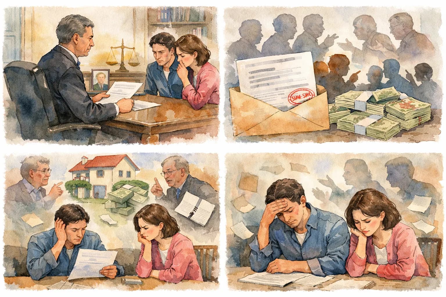 유산상속전문변호사 사건 내용