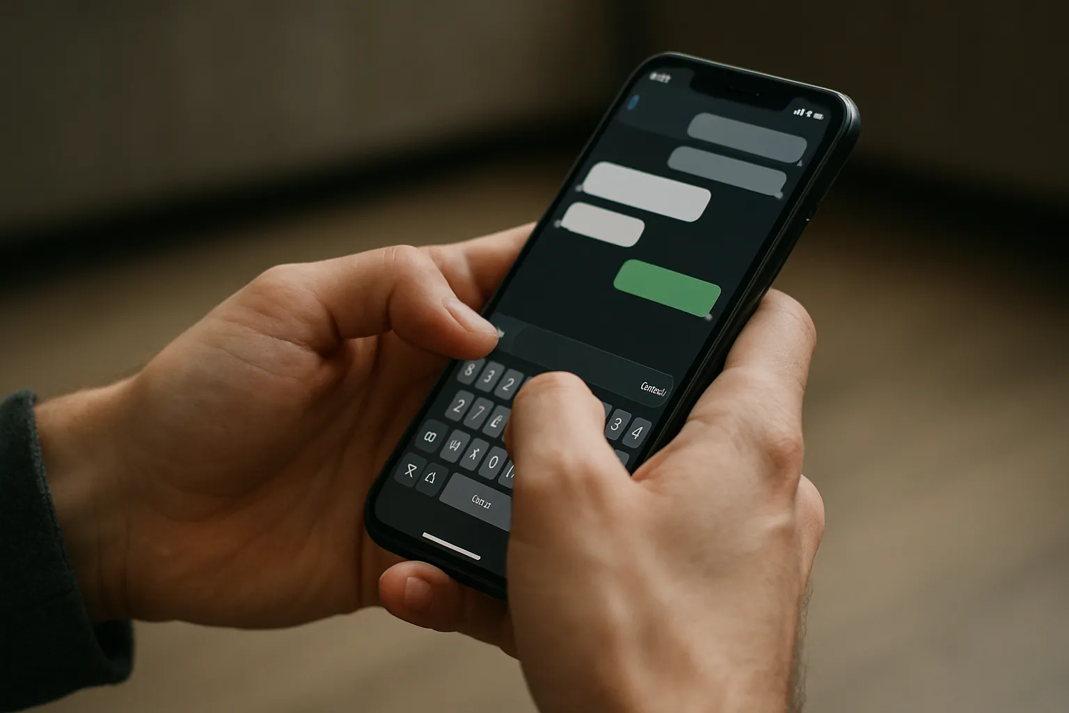 통매음기소유예 사건 경위 업무 사례