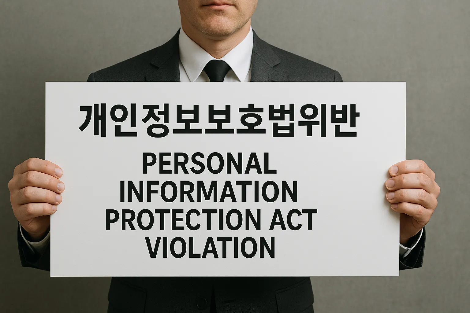 개인정보보호법위반 업무 분야 대응 방법