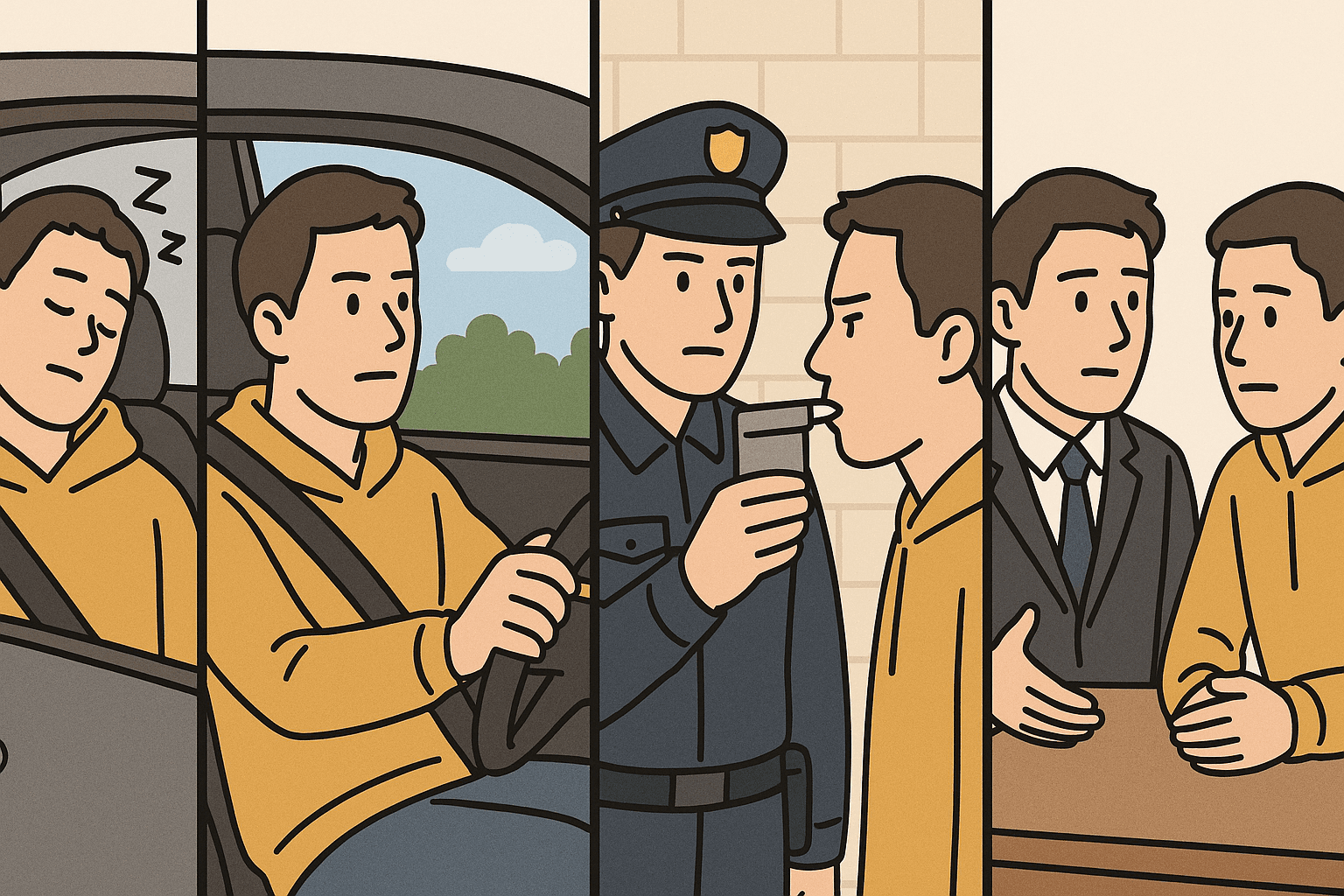 음주운전범죄로 약식명령 받은 의뢰인