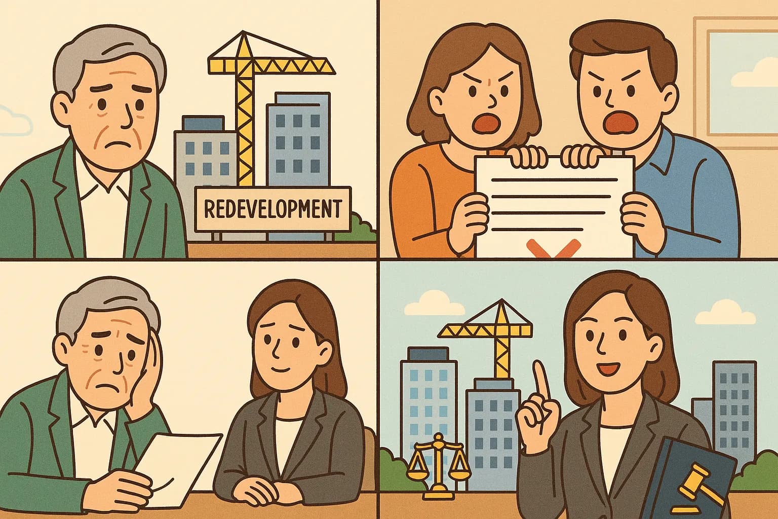 재개발 조합 설립 무효 소송 제기당한 의뢰인