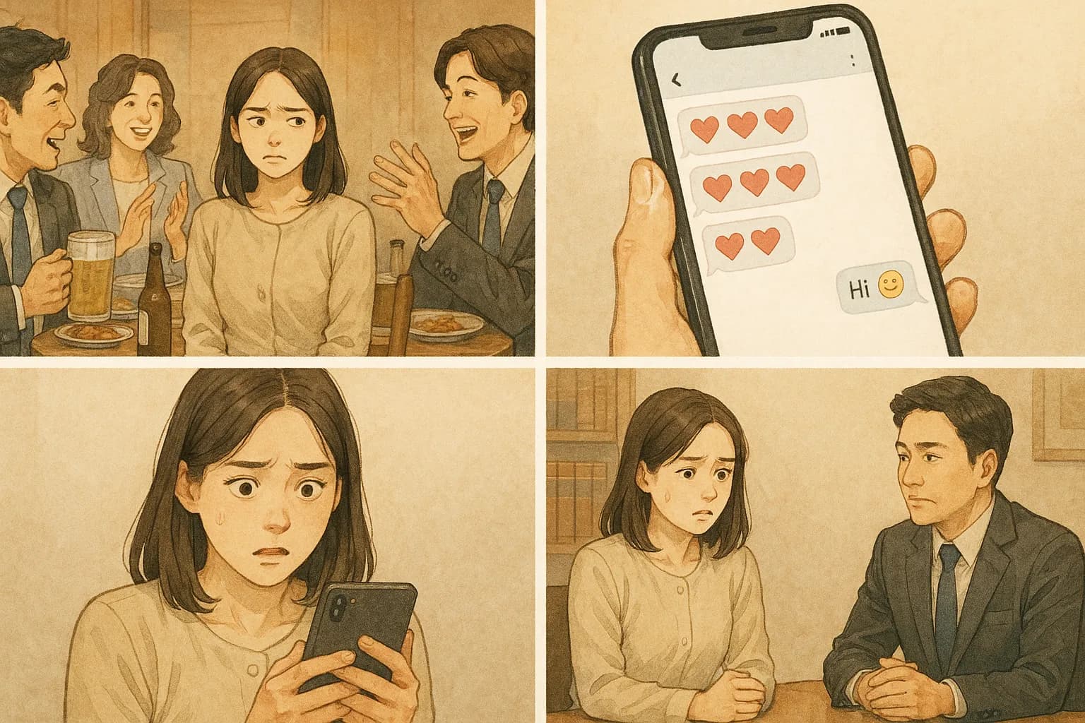 강제추행고소 대리 사건 배경 사례