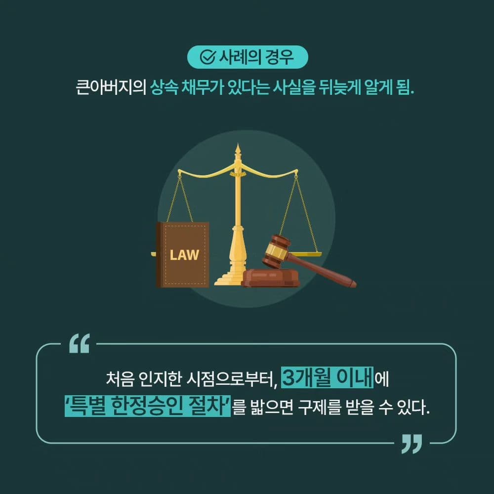 돌아가신 친척의 빚도 내가 갚아야 한다고? 💸5번째이미지