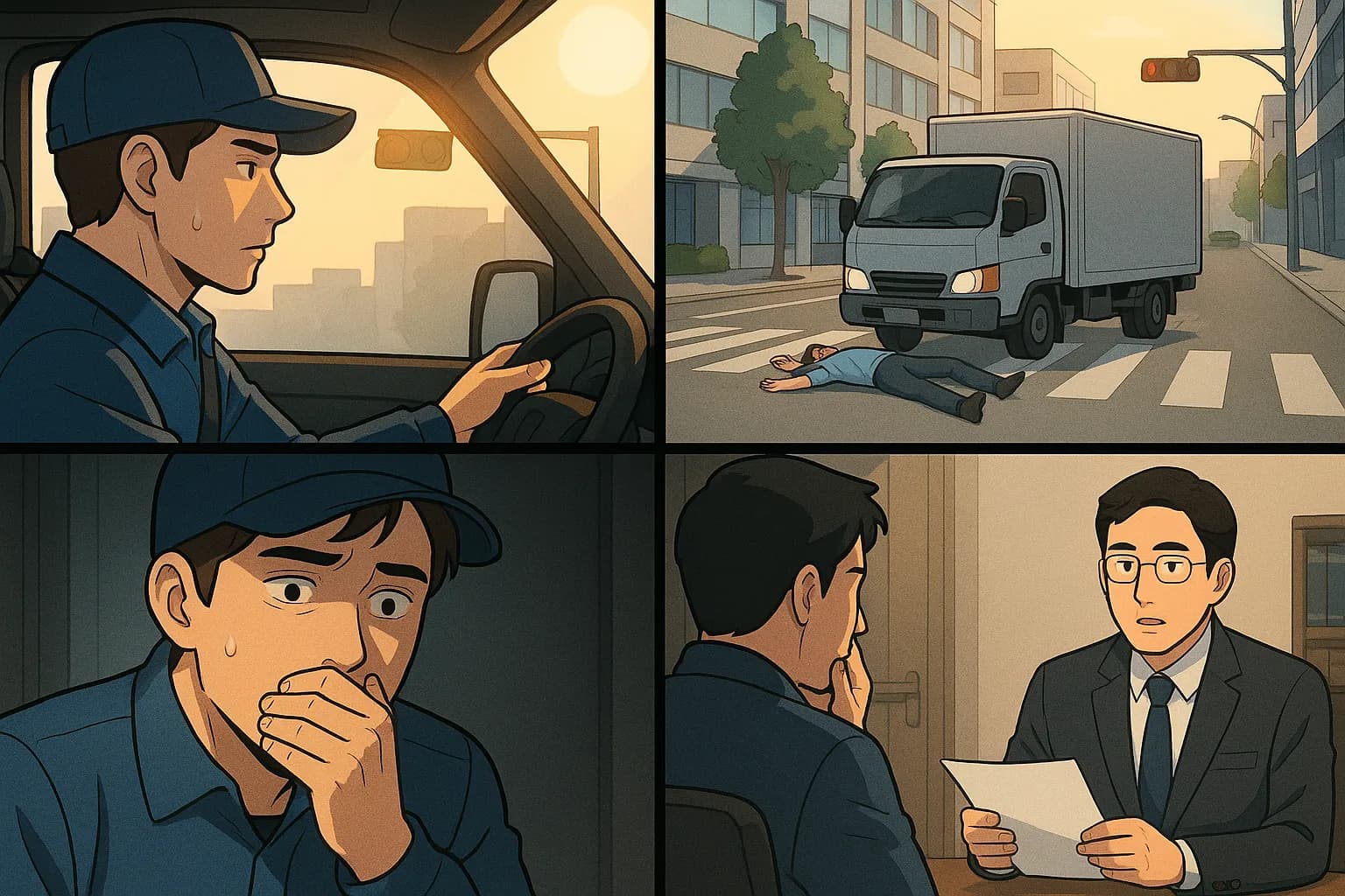 교통사고처리특례법위반 혐의 의뢰인 업무 사례