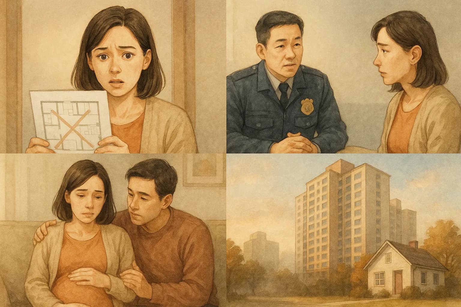 위장전입처벌 위기 의뢰인 주택법위반 사건