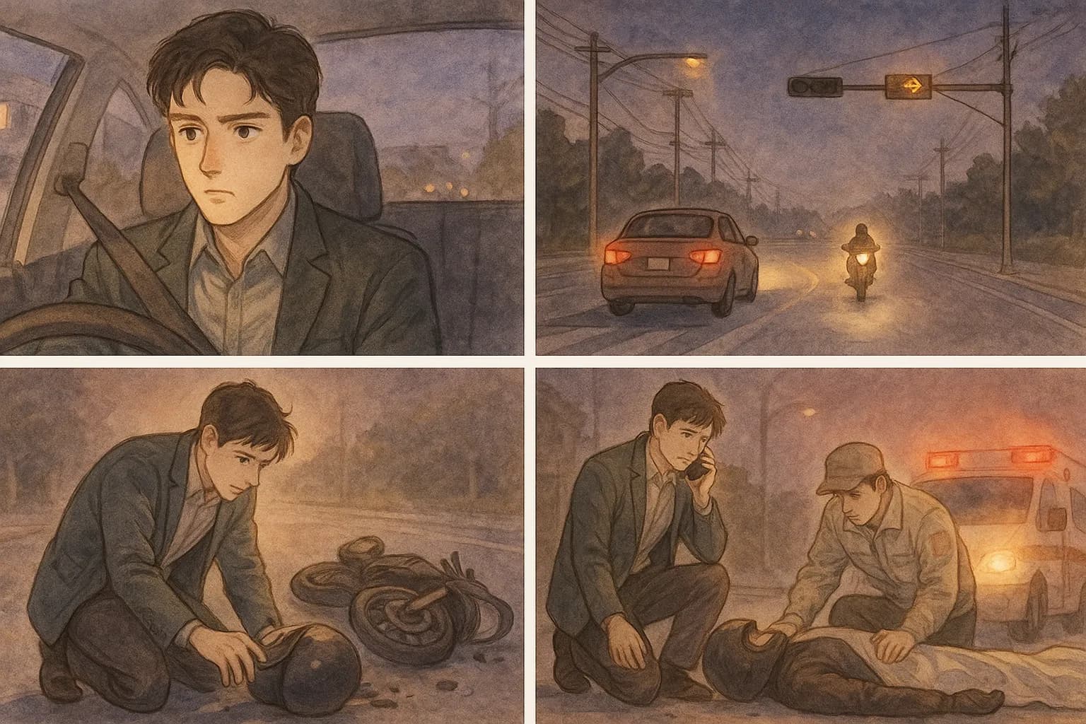 교통사고치사 사건 발생 경위 교통사고처리특례법 위반