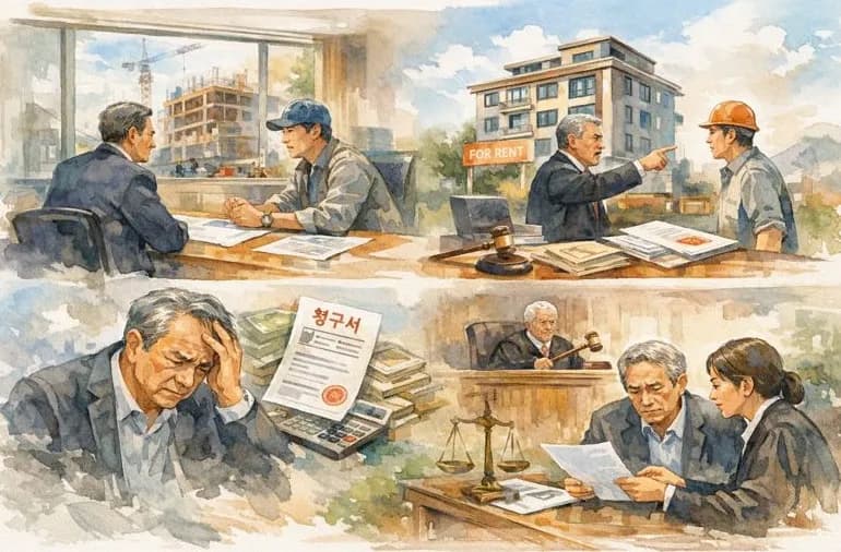 건설분쟁 공사대금청구소송 대응 요청하신 의뢰인