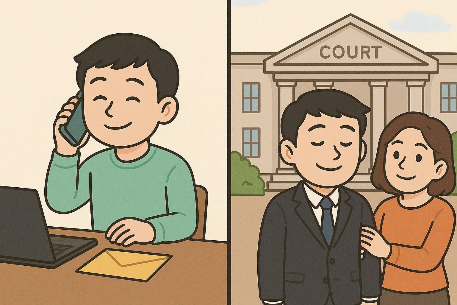 보이스피싱사기방조죄 혐의 의뢰인 집행유예 판결