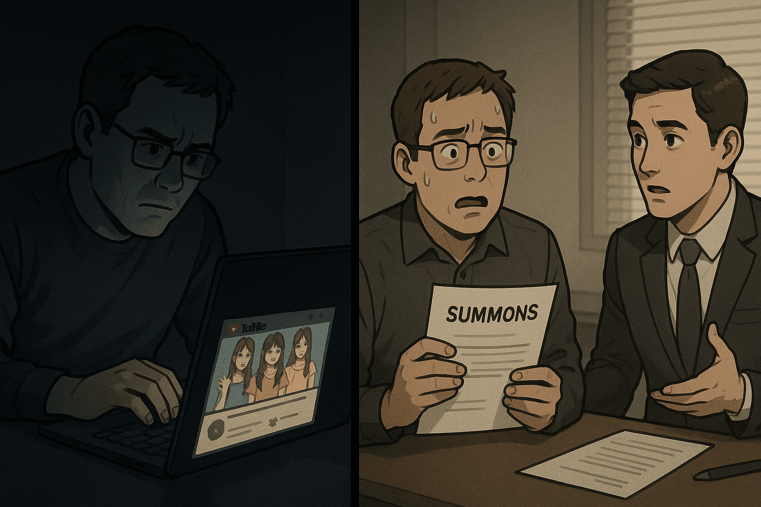 디지털성범죄 저지른 의뢰인