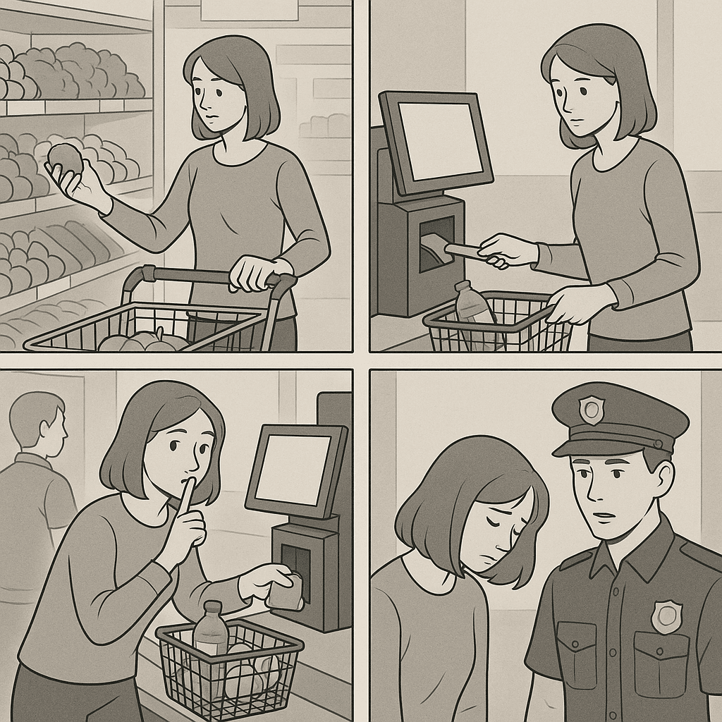 절도죄처벌 위기에 놓인 의뢰인