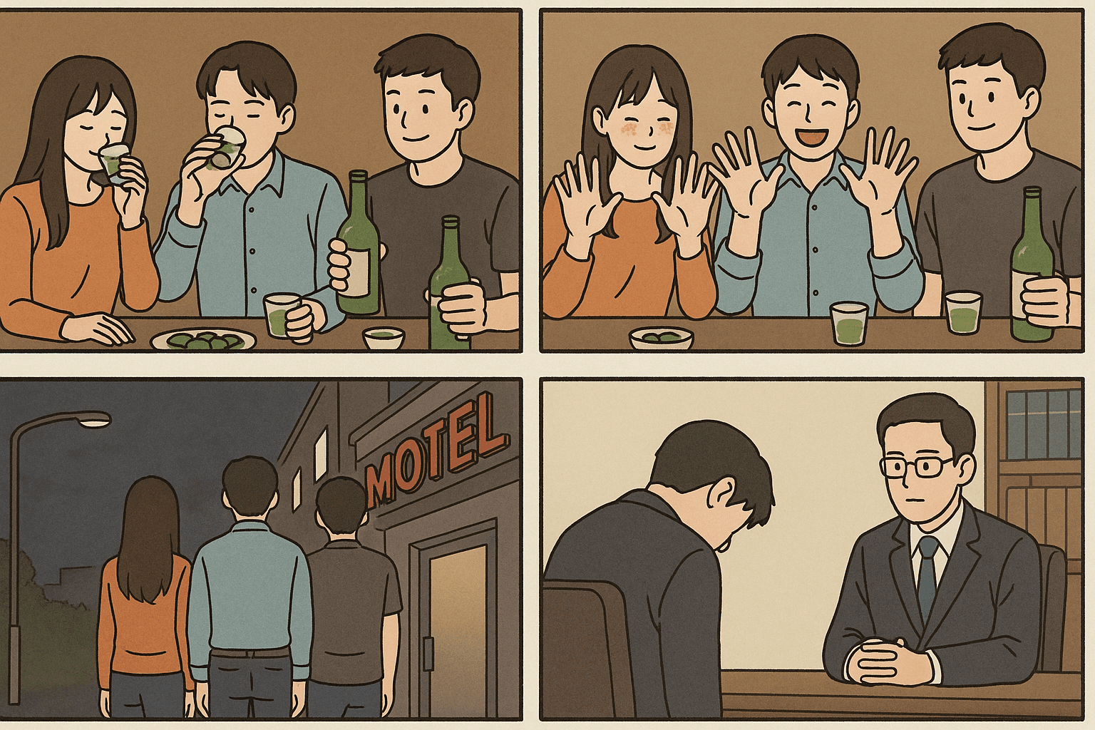 강간죄처벌 위기 의뢰인