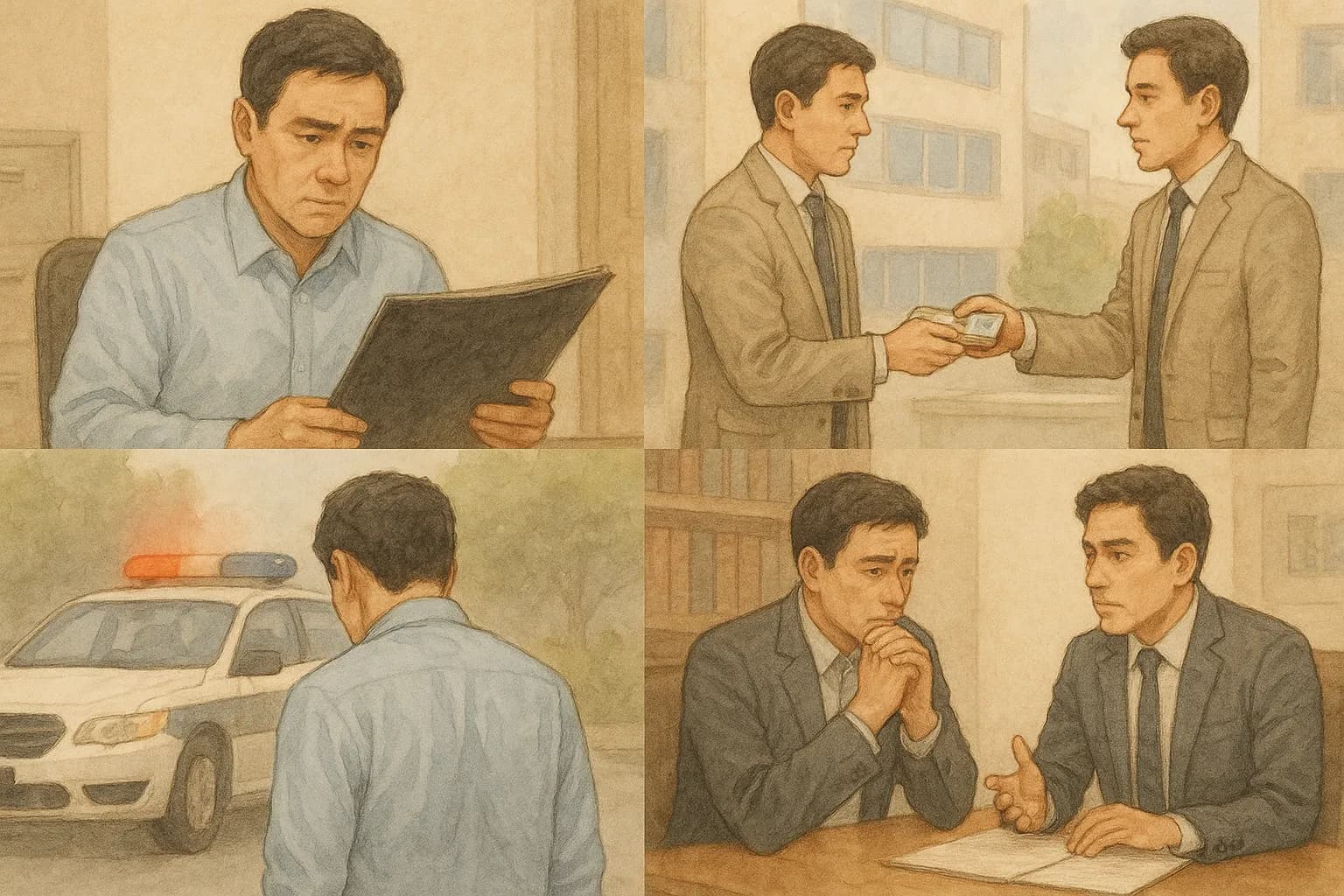 업무상횡령죄 사건 경위 업무 사례