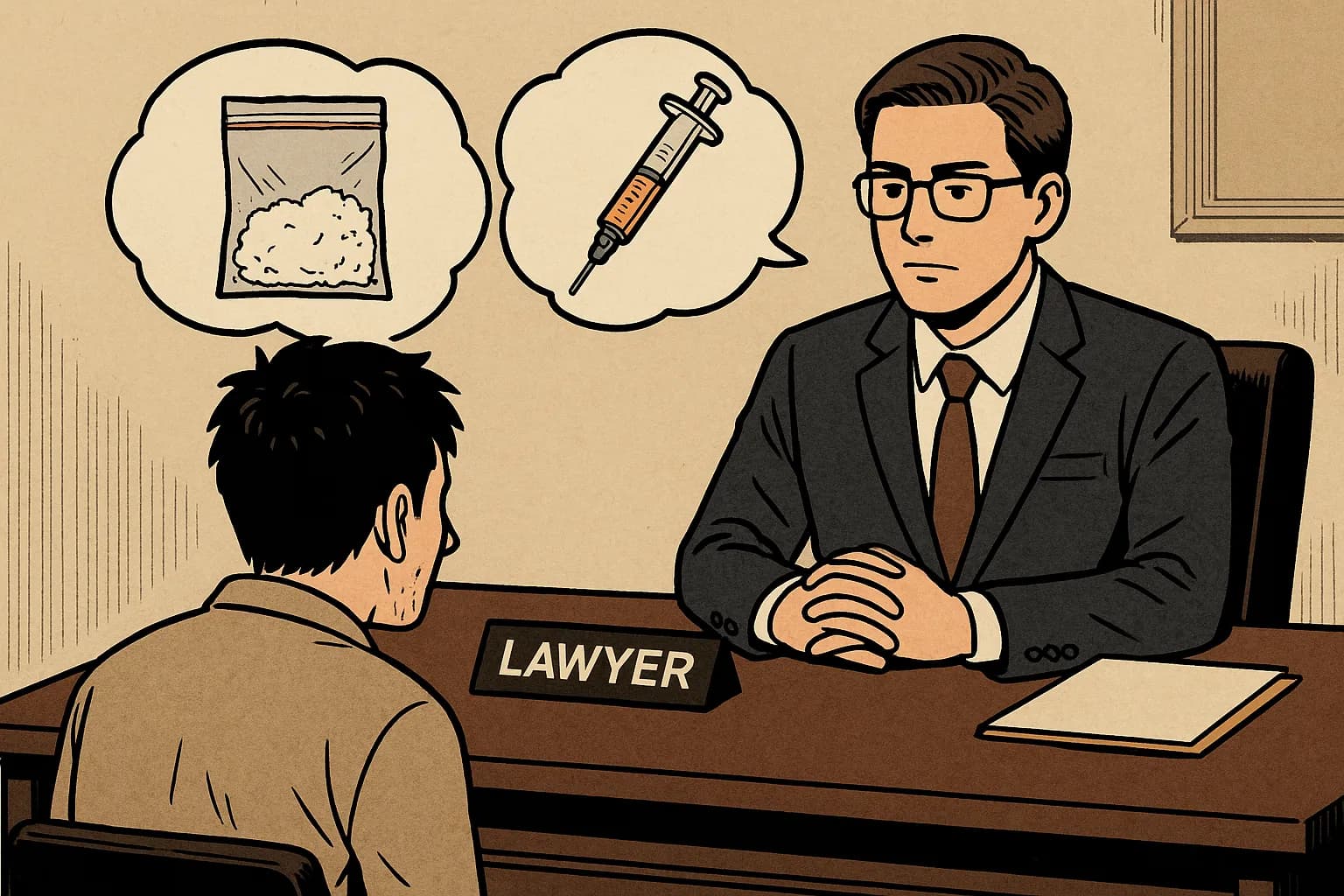 마약사범형량 문의하신 의뢰인