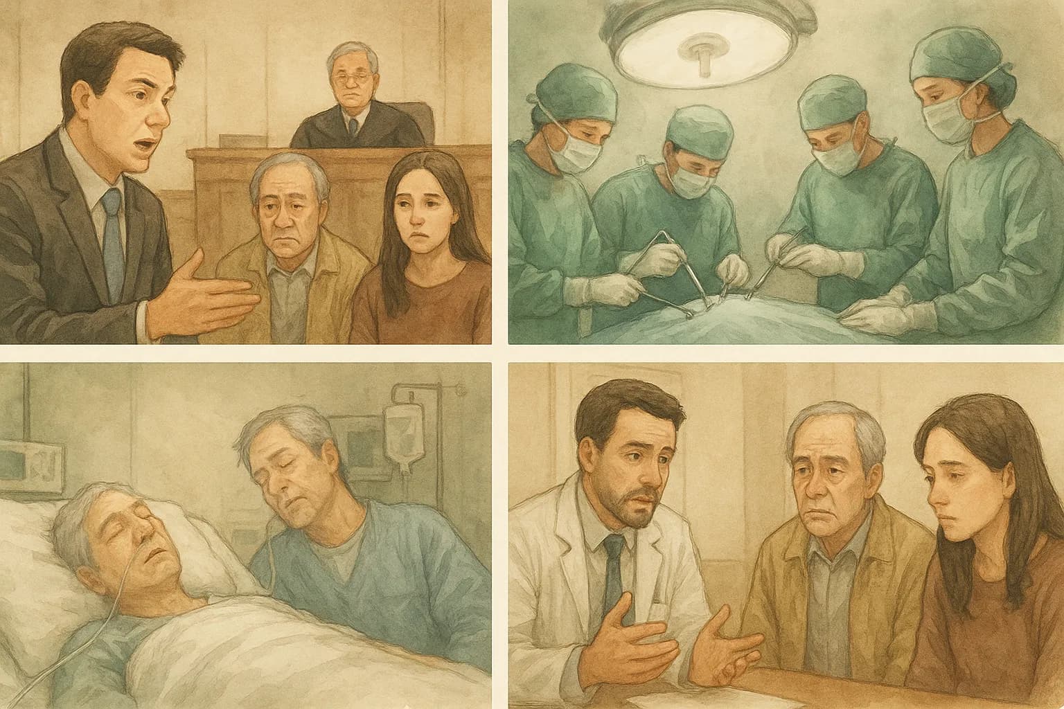 의료소송전문변호사 의료사고 손해배상 사건 개요