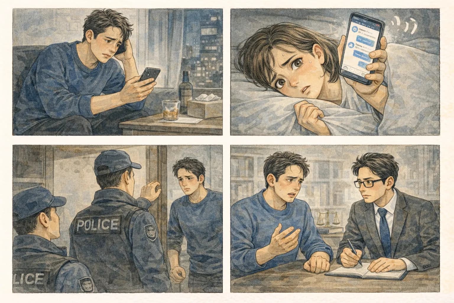 스토킹사건 | 지속적인 연락으로 스토킹법 위반, 불기소 결정된 스토킹사건