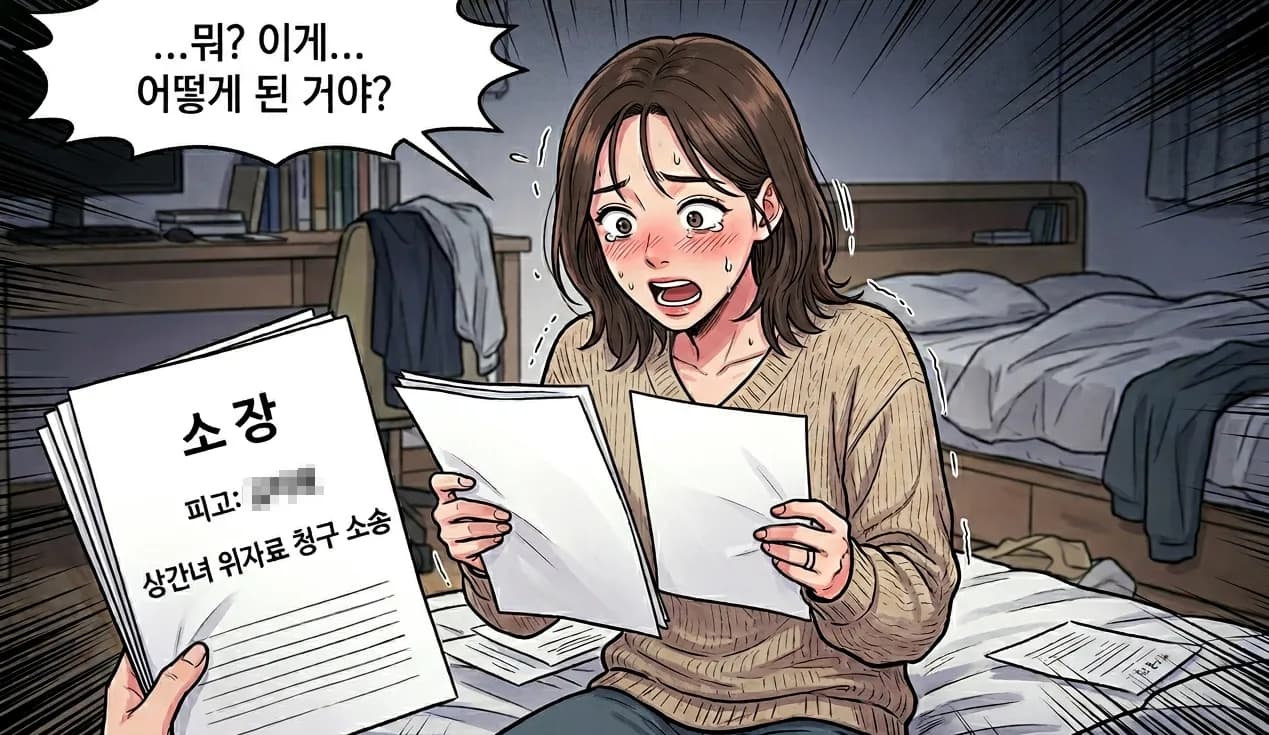 상간녀소송피고로 지목된 의뢰인