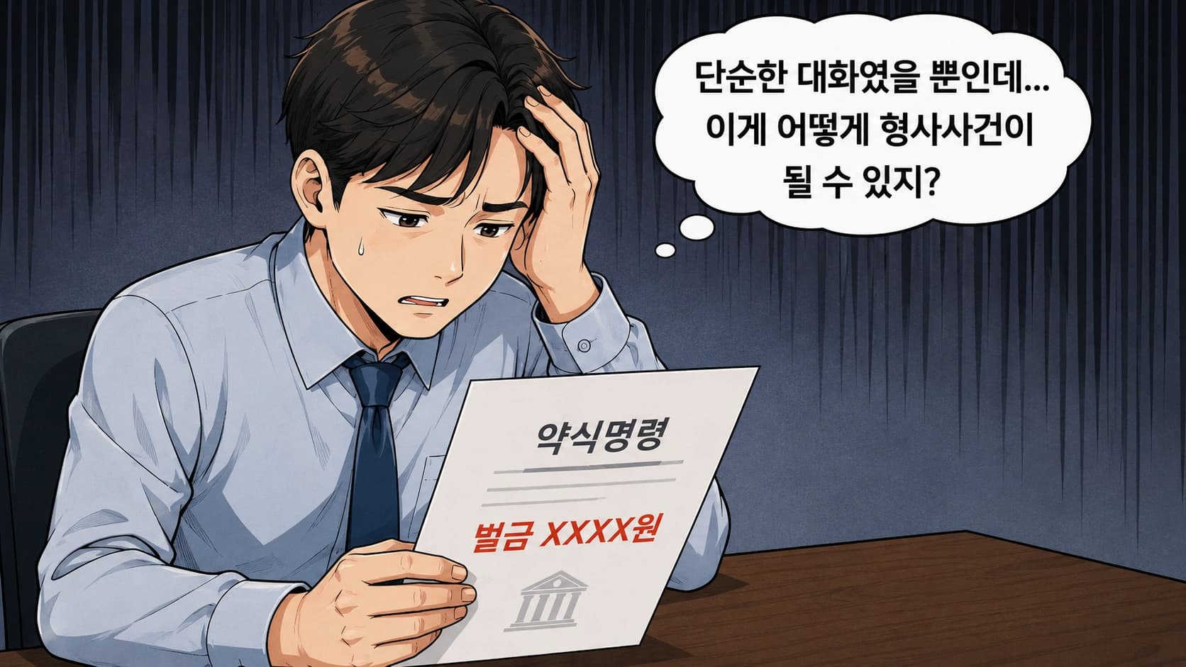 형사재판이 열리게 된 사건의 혐의, 명예훼손