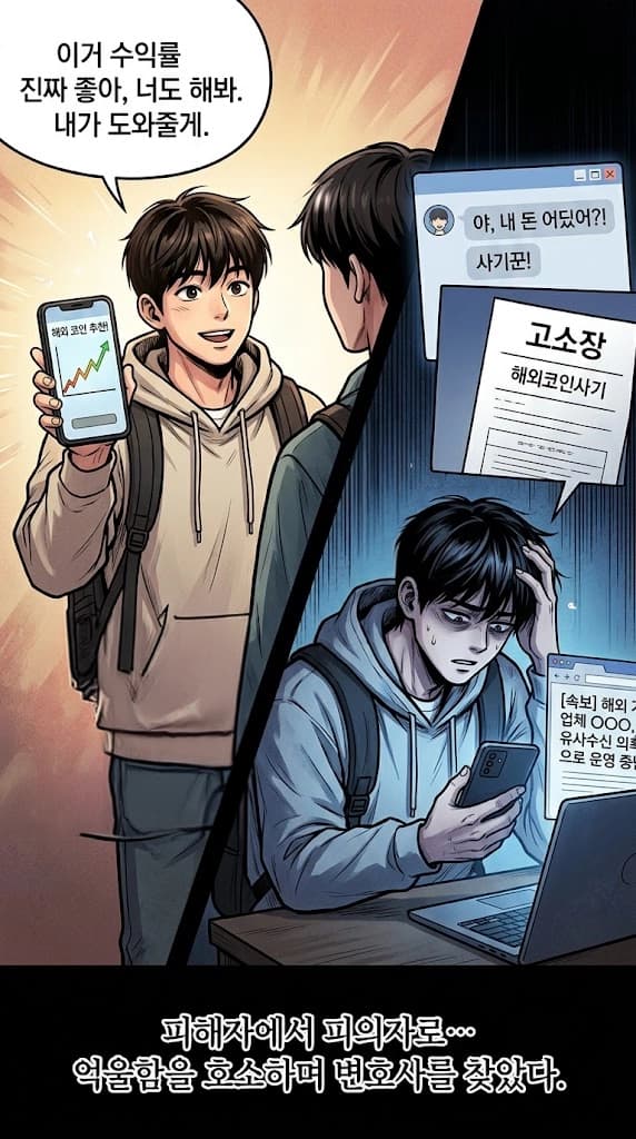 해외코인사기 수법과 대응 방법을 설명하는 법률 안내