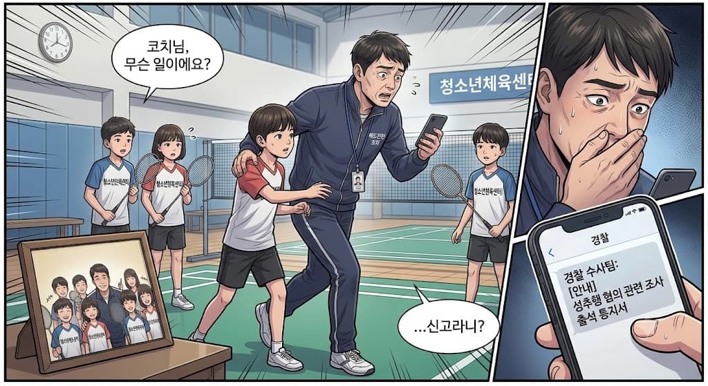 성추행경찰조사 절차와 조사 전 준비사항을 쉽게 설명하는 이미지입니다.