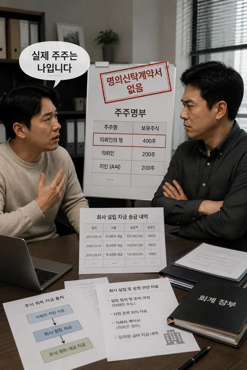 주주지위확인 | 주주권 확인을 구하게 된 의뢰인