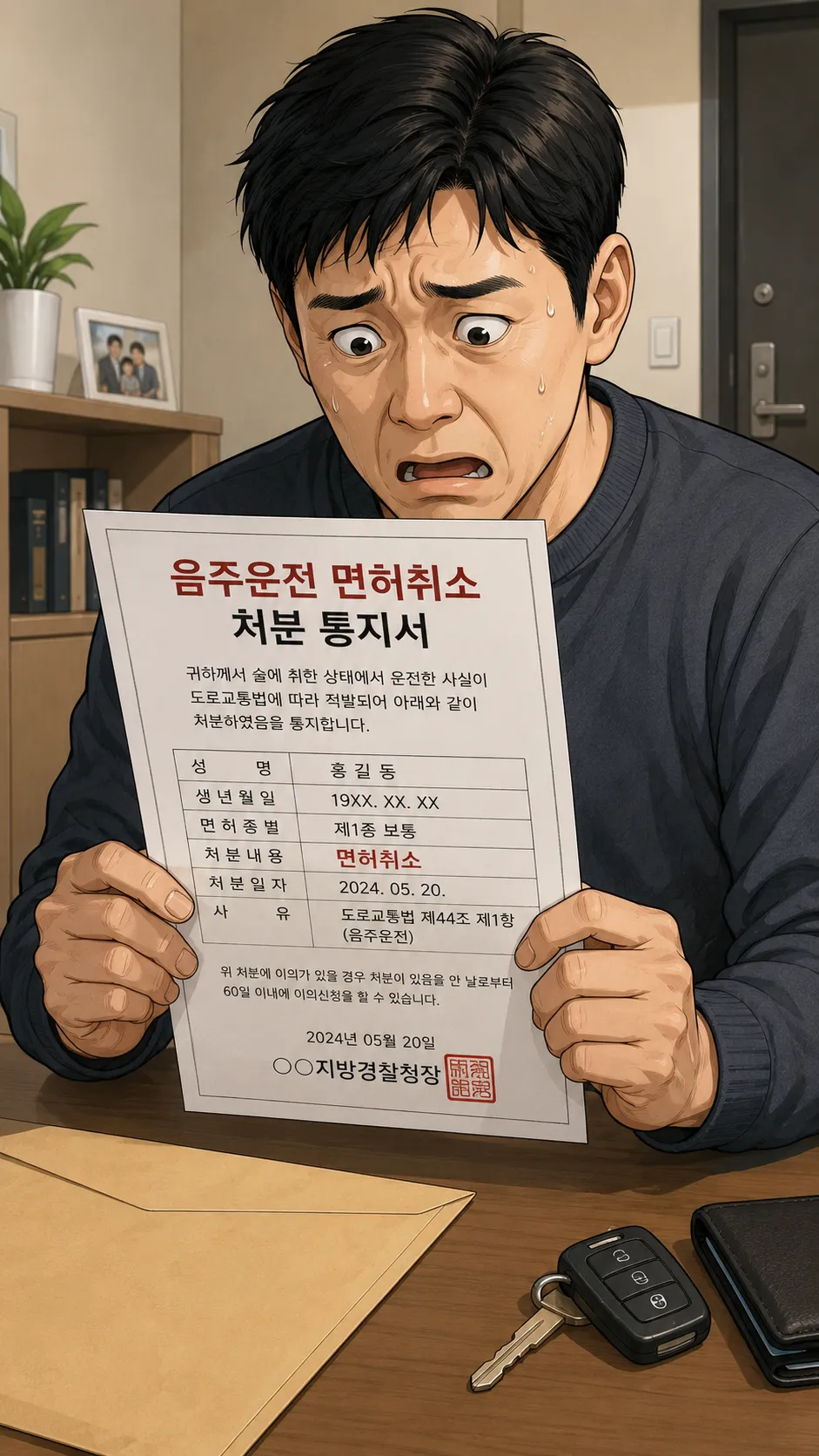 음주운전면허취소ㅣ처분 취소 신청을 하고자 했던 의뢰인