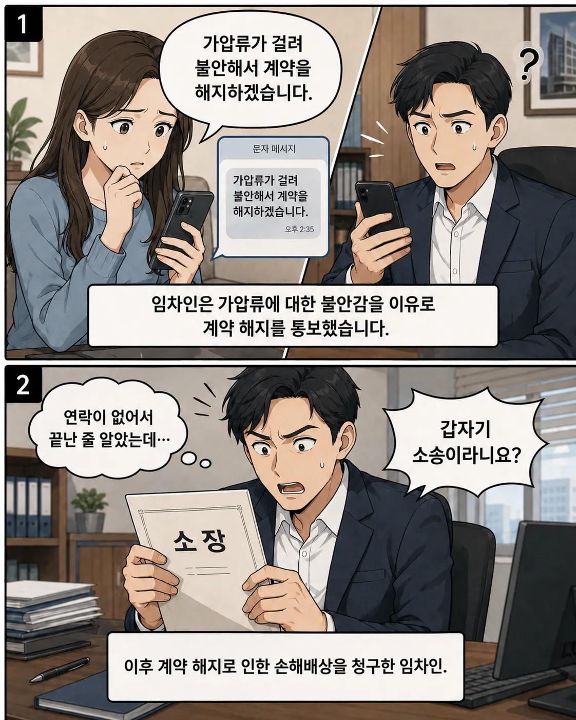 계약금반환소송ㅣ계약금 배액 반환 소송을 당한 의뢰인