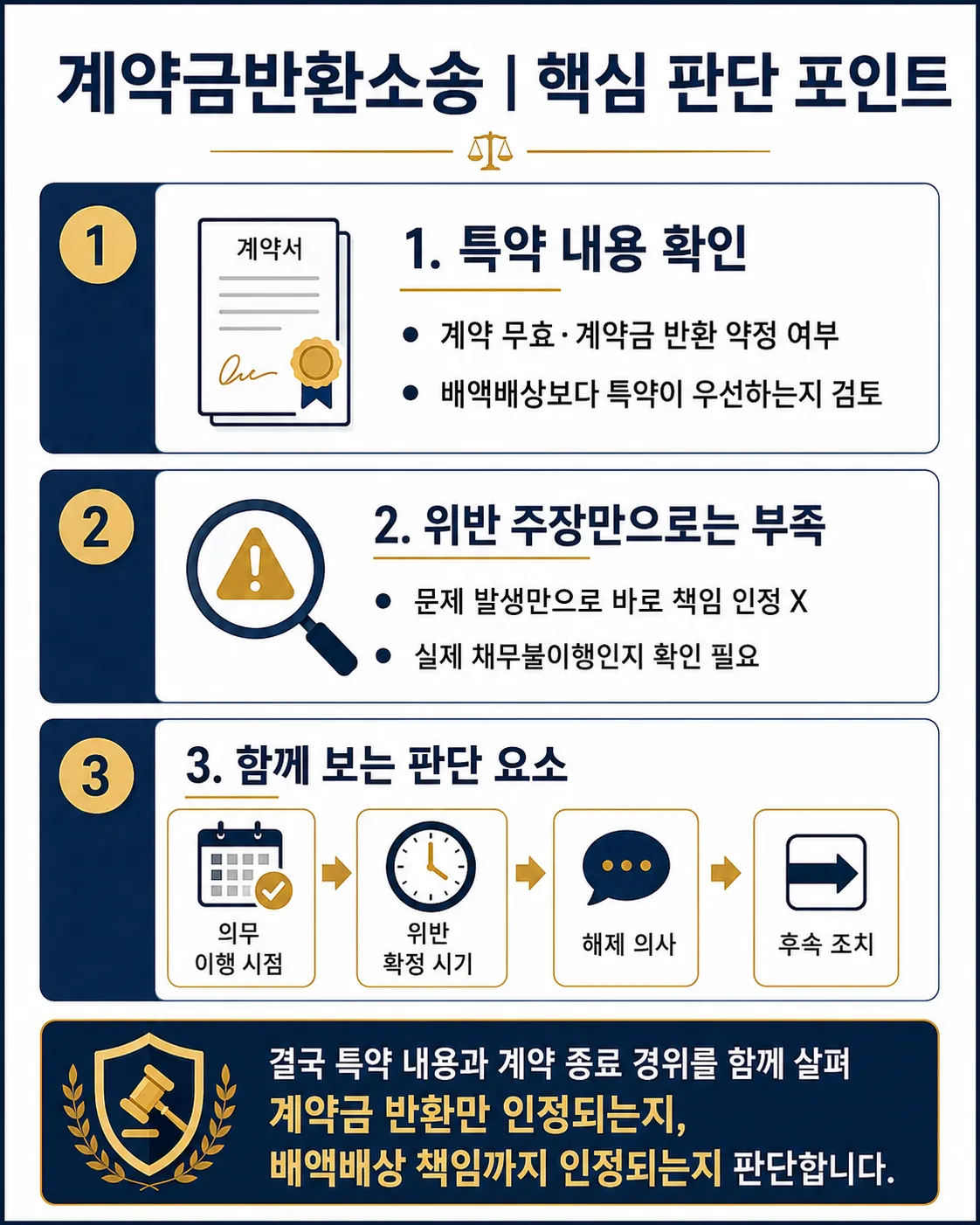 계약금반환소송ㅣ특약사항 정의 및 대응방법