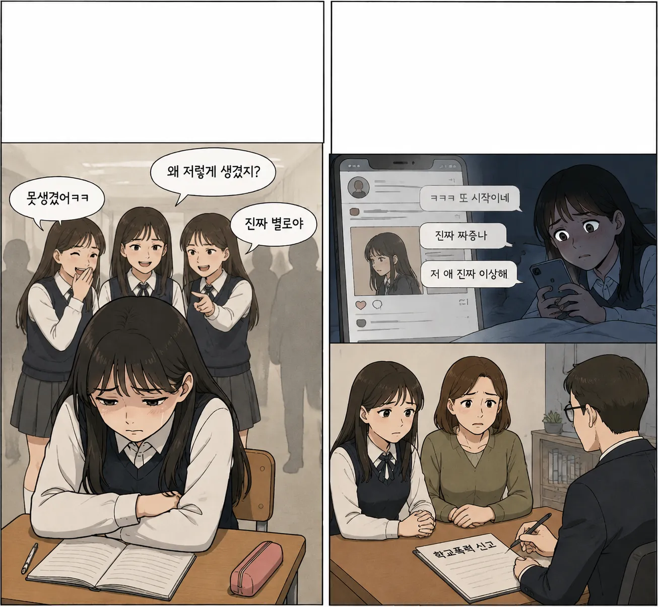 학폭신고ㅣ지속적인 괴롭힘을 당한 의뢰인