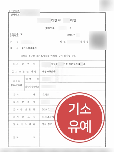 절도죄처벌 절도죄처벌 | 절도죄 혐의 받았으나 기소유예 마무리