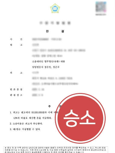 법인양도 판결문 법인양도 대금 회수 하기위해 찾아오신 의뢰인, 9천만원 받은 해결 사례