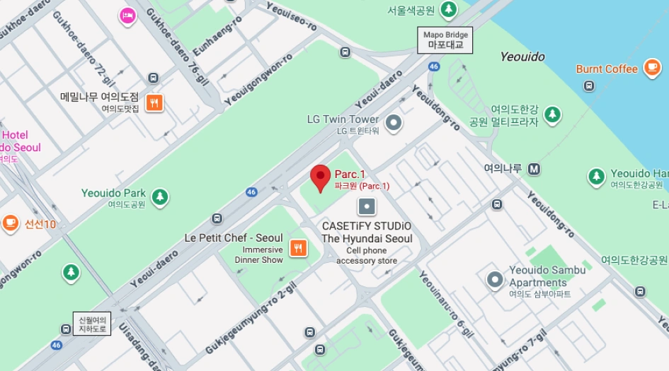 Seoul office map